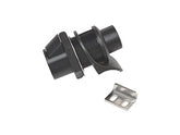 RV Designer L536 Push Button Compartment Lock - Non-Locking, 1"